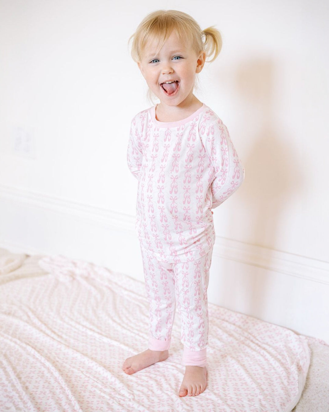 2 piece Ballet Pink Pajamas, That Store, child