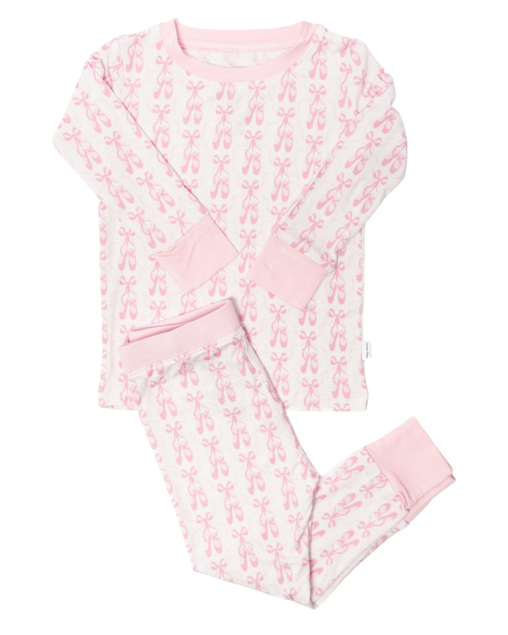 2 piece Ballet Pink Pajamas, That Store, front