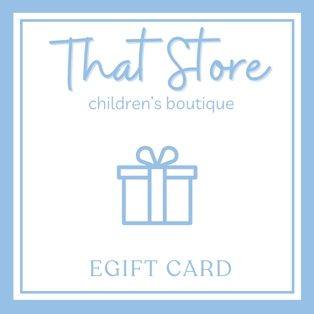 That Store Children's Boutique EGift Card, front
