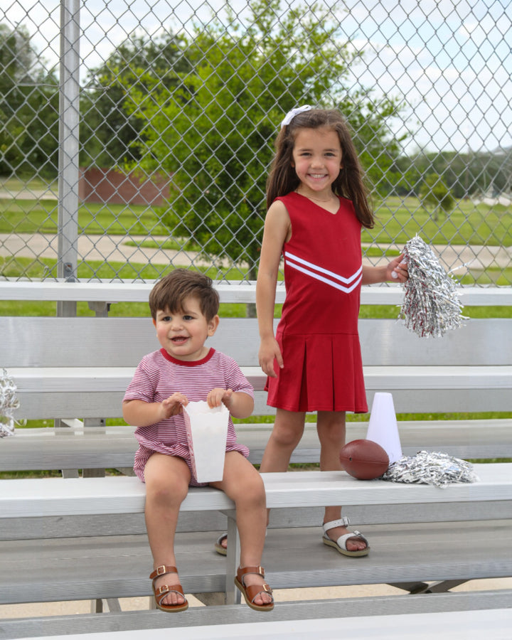 Bentley Game Day Boys Bubble- Crimson Stripe, That Store, child