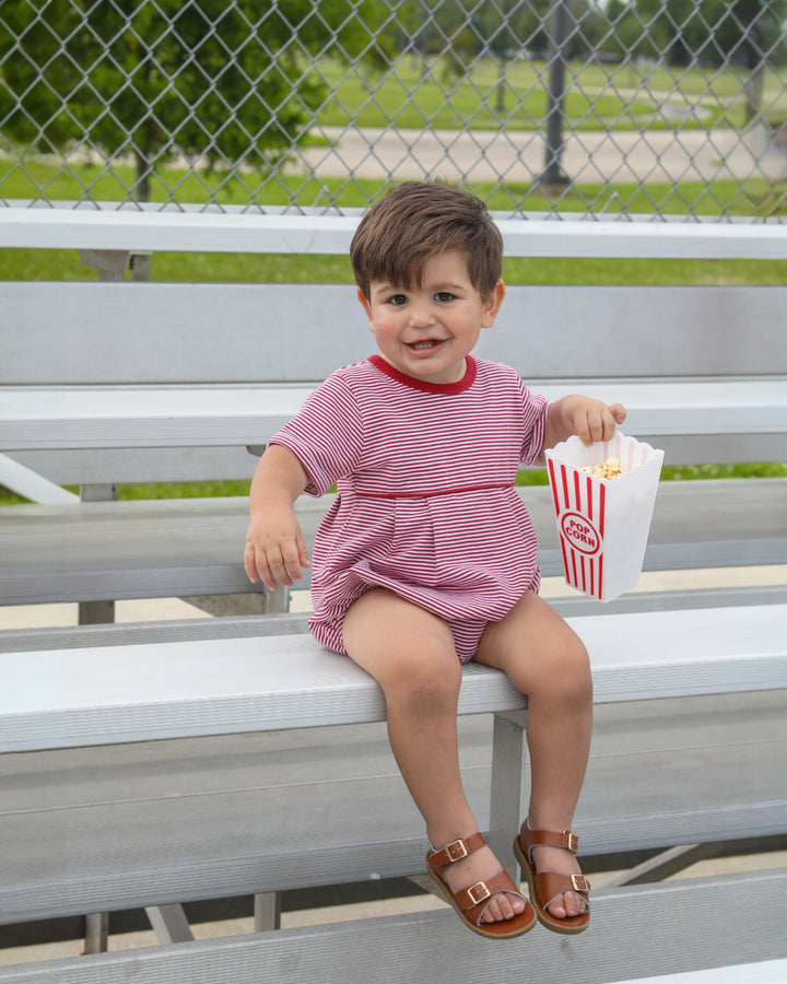 Bentley Game Day Boys Bubble- Crimson Stripe, That Store, child 2