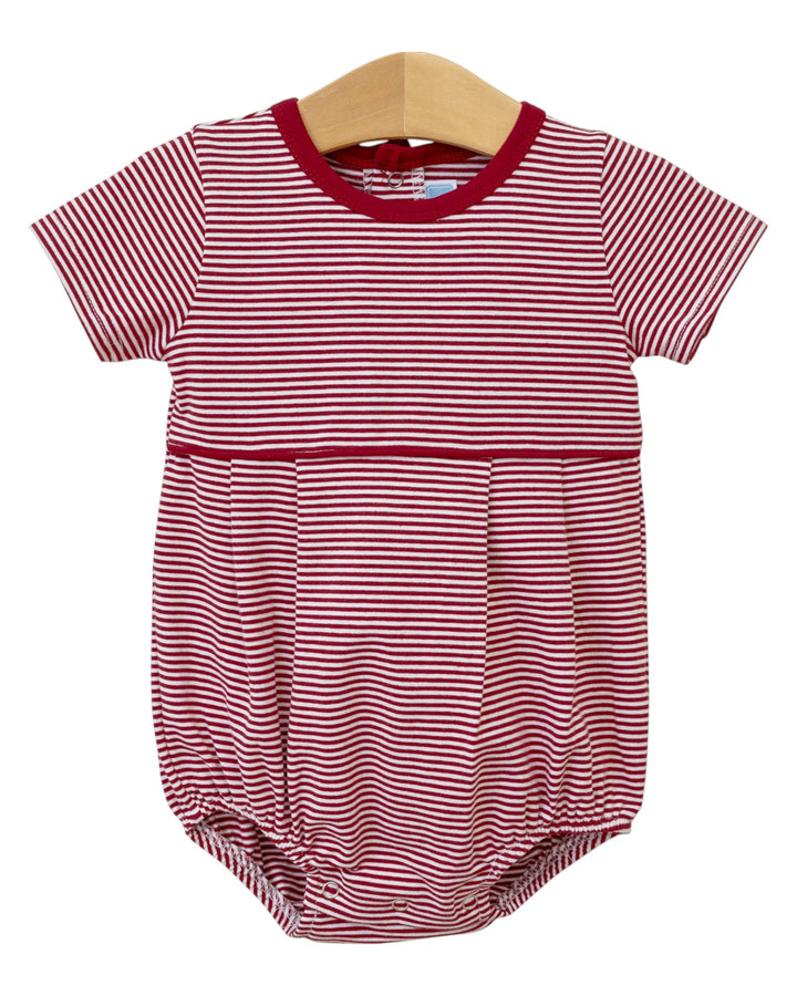 Bentley Game Day Boys Bubble- Crimson Stripe, That Store, front