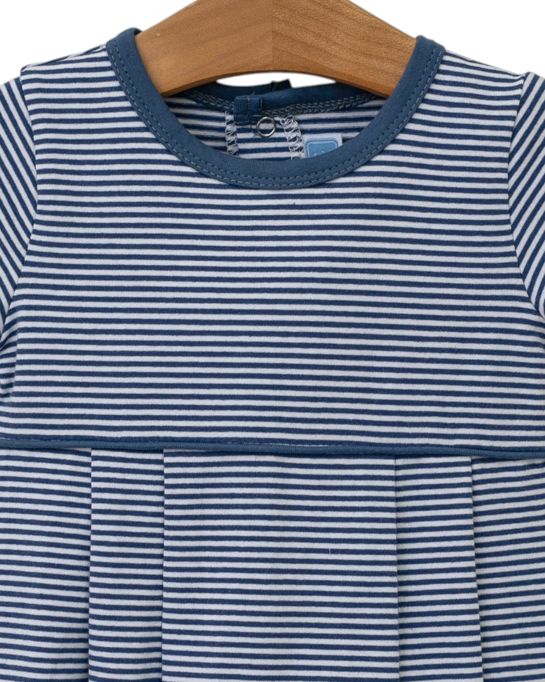 Bentley Game Day Boys Bubble- Navy Stripe, That Store, close