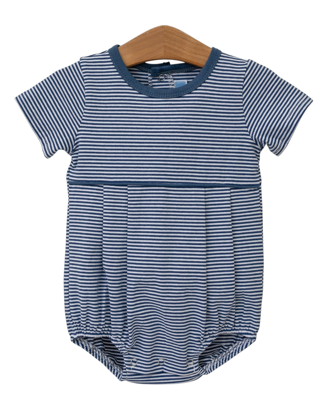 Bentley Game Day Boys Bubble- Navy Stripe, That Store, front