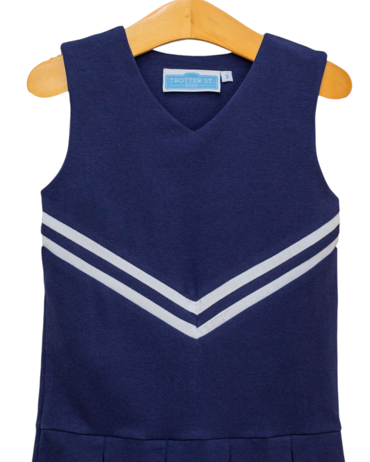 Cheer Uniform Dress Navy, That Store, close up