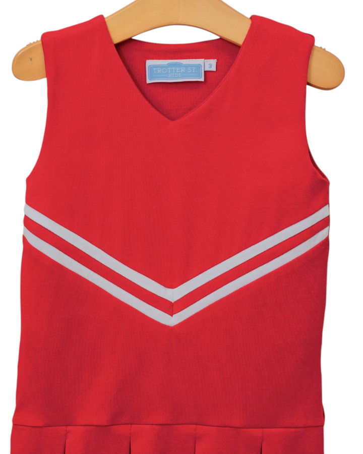 Cheer Uniform Dress Red, That Store, close