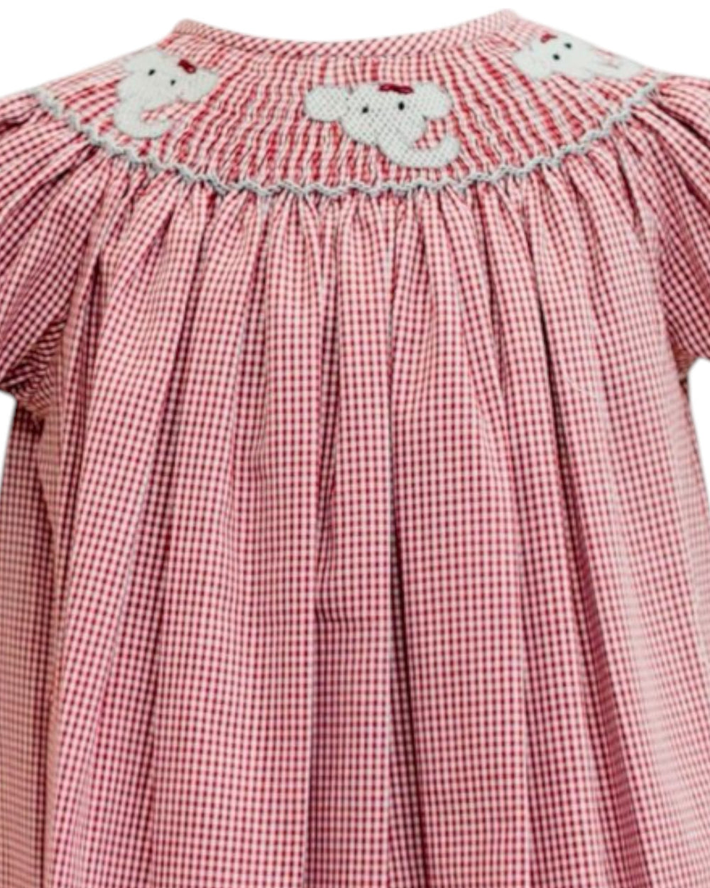 Crimson Elephant Bishop Smock Dress, That Store, close