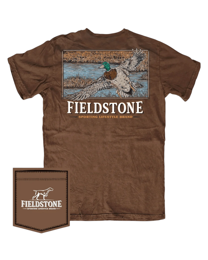 Duck Landing Brown Tee, That store, front