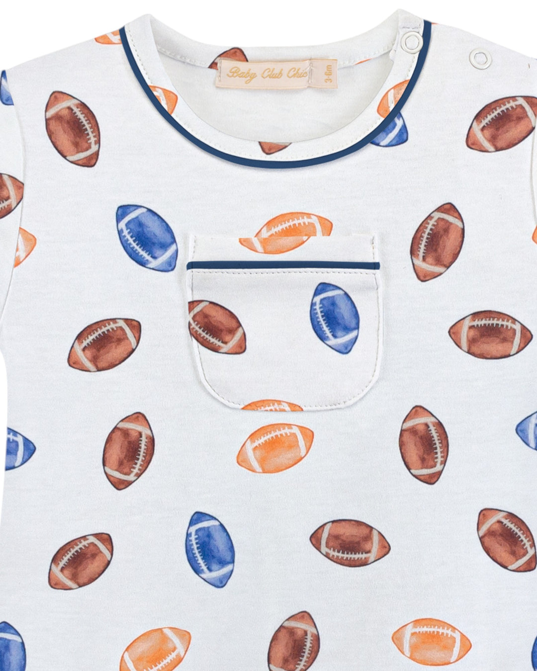Football Game Printed Boys Romper, That Store, close