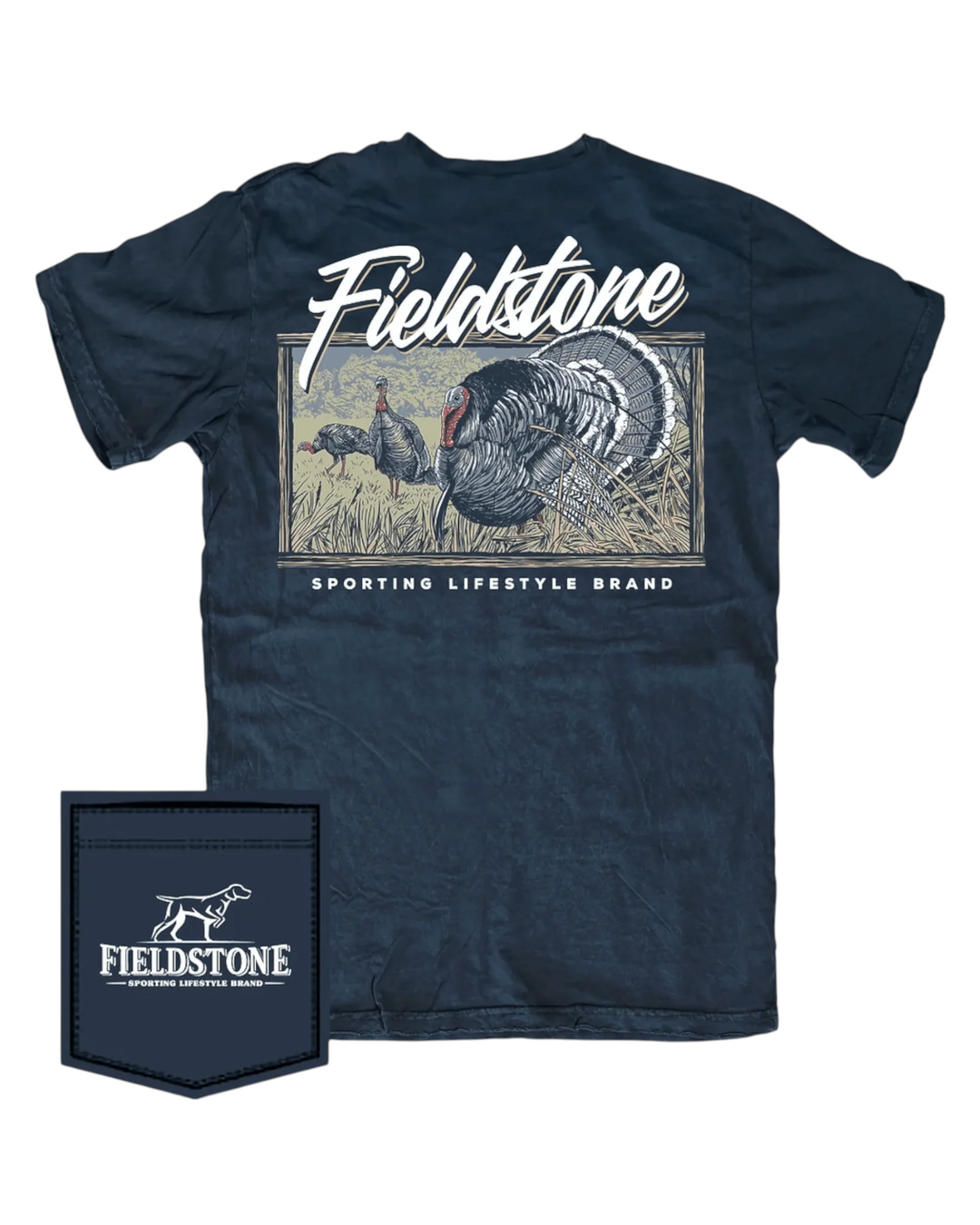 Gobbler Navy Tee, That Store, front