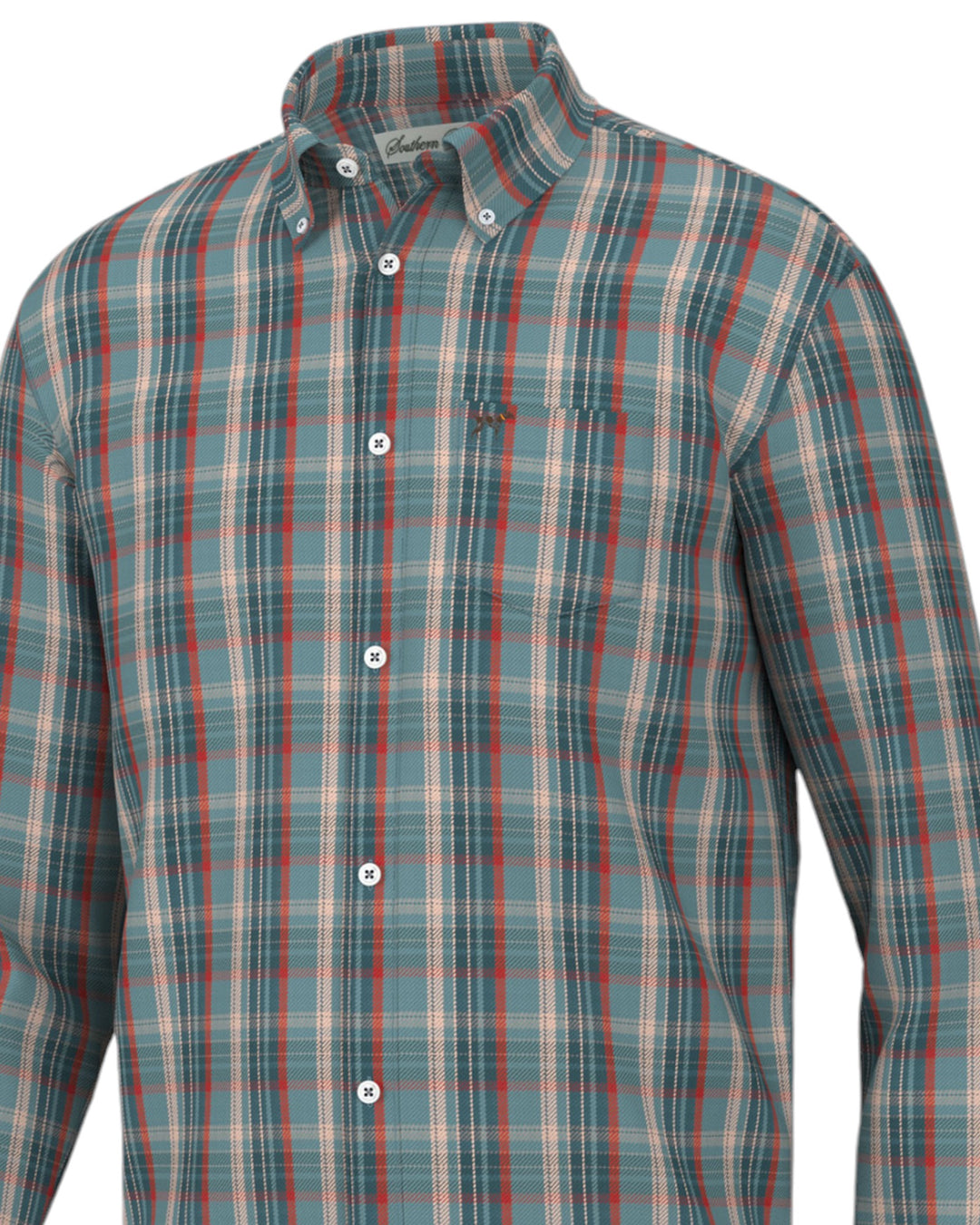 Hadley Youth Ultra Soft Boy's Button Down, Close up