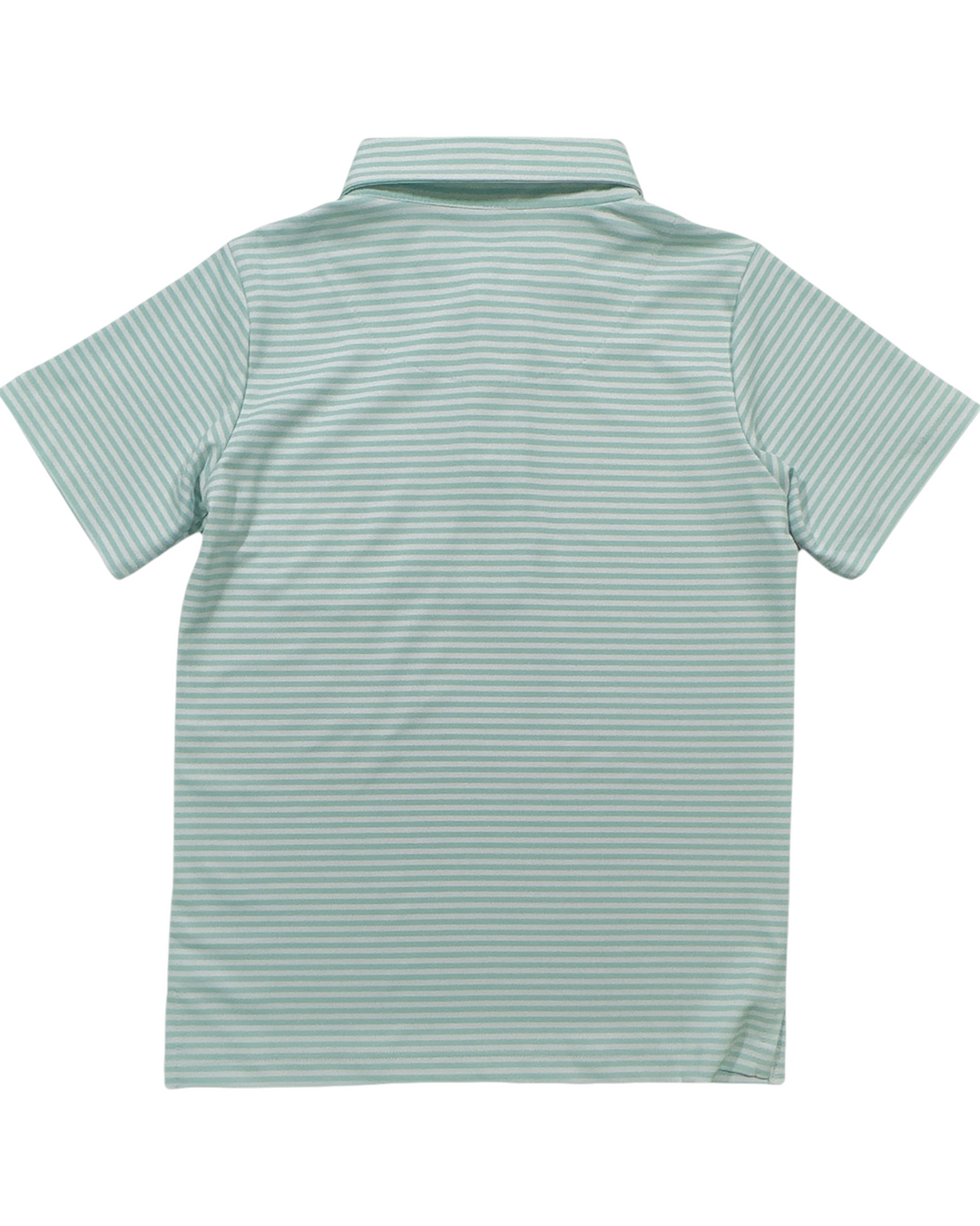 Inshore Performance Boys Polo: Ocean Wave Stripe, That Store, back