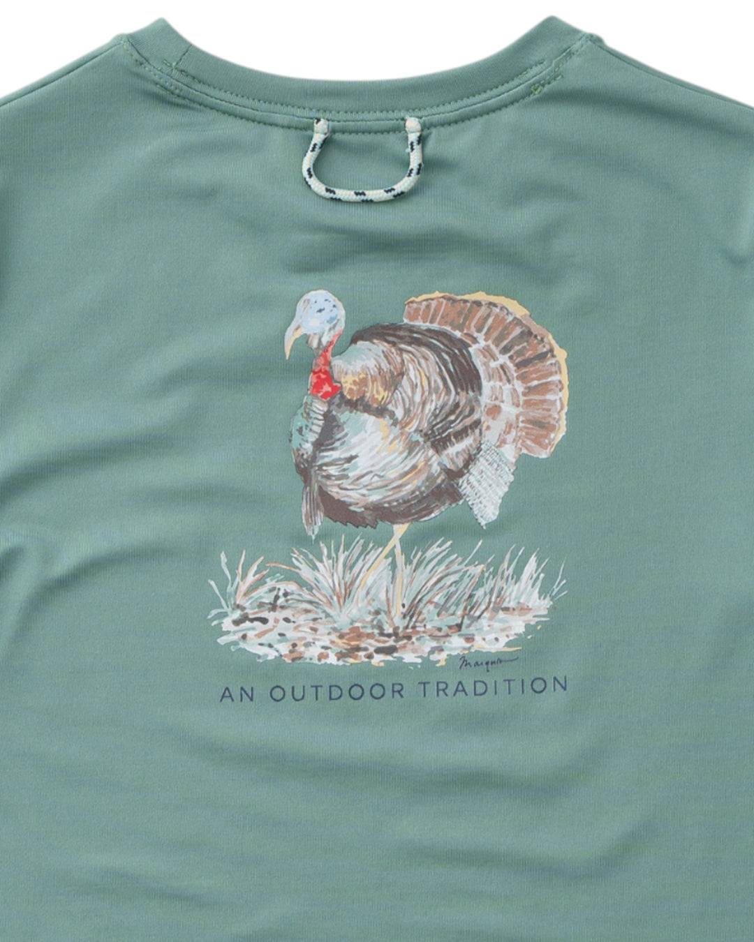 Kid's Pro Performance Long Sleeve T-shirt: Frosty Spruce