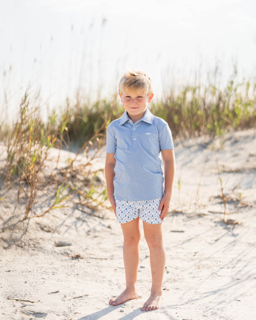 Marco Blue Boys Polo, That Store, child