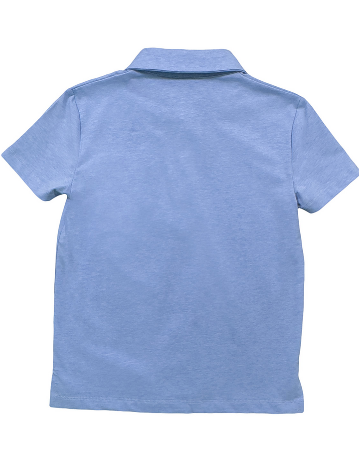 Marco Performance Blue Boys Polo, That Store, back