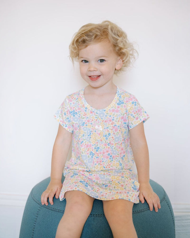 Multi-colored Flower Bamboo Dress, That Store, child