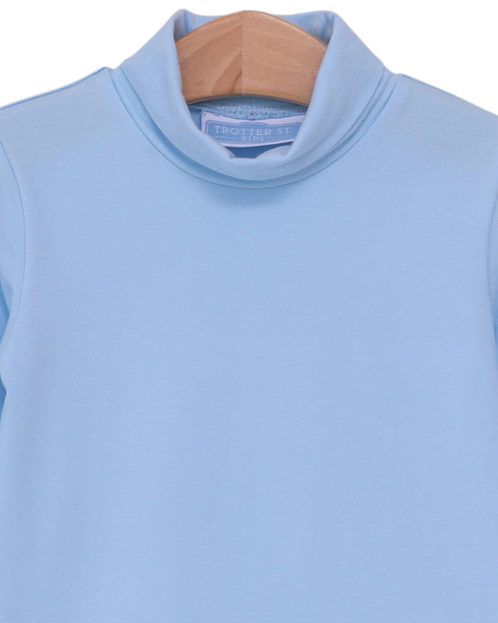 Taylor Turtleneck- Light Blue