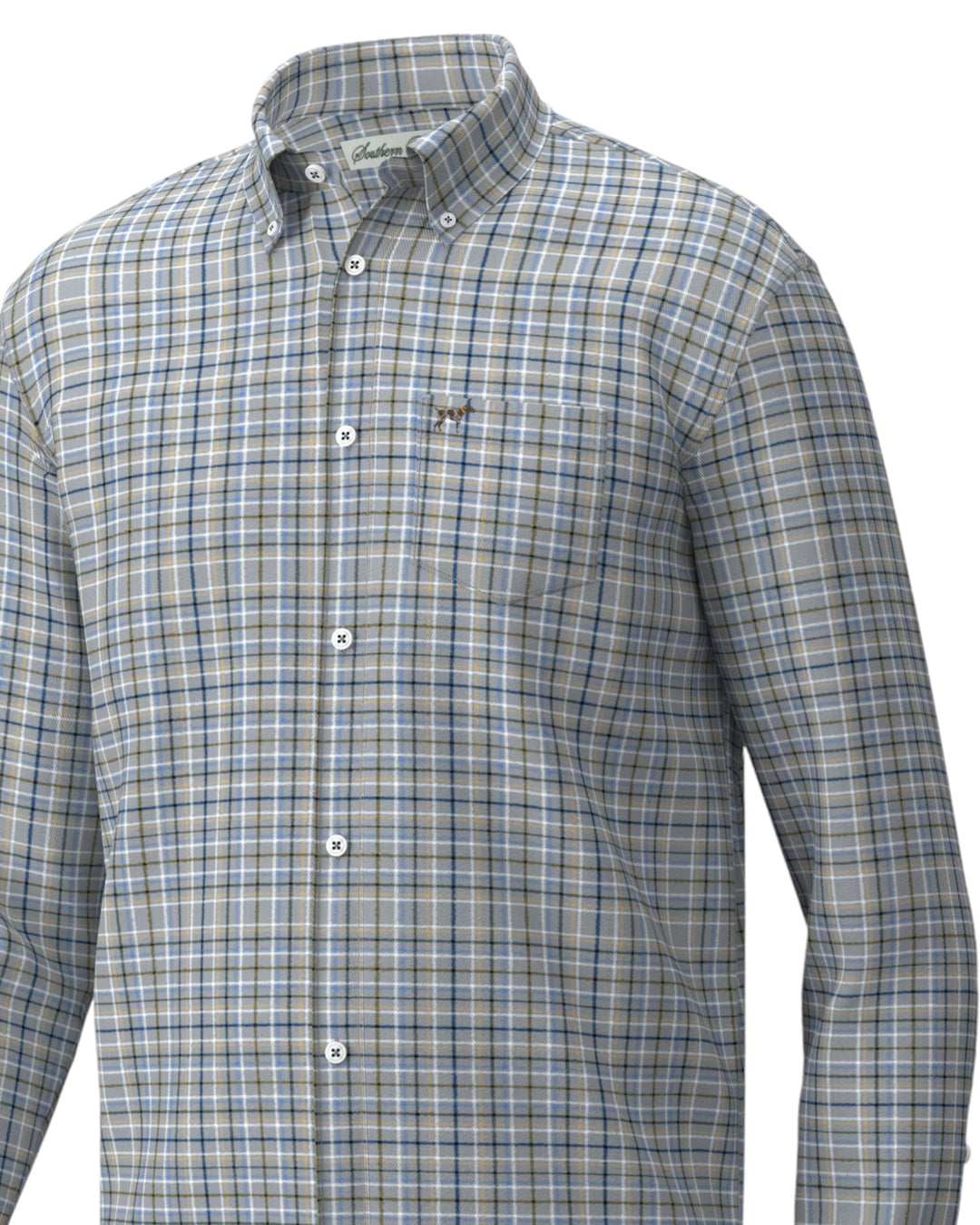 Youth Hadley Luxe Boys Button Down, close up