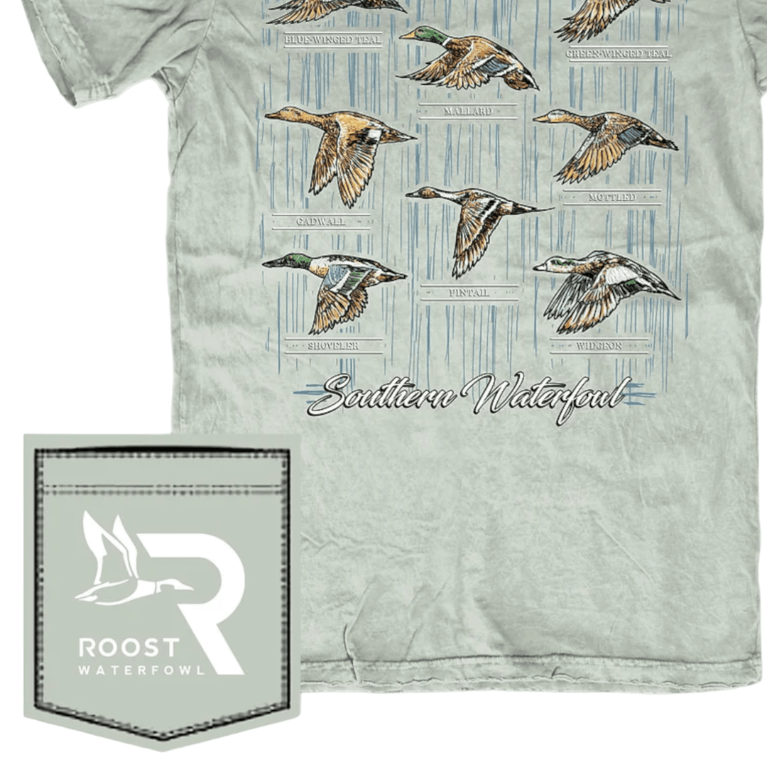Roost Southern Waterfowl Bay Tee - ShopThatStore.com