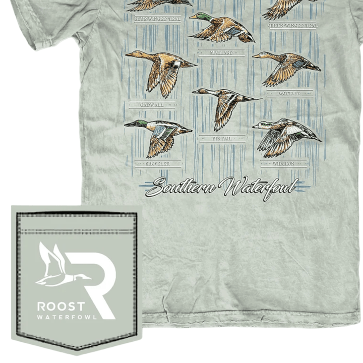 Roost Southern Waterfowl Bay Tee - ShopThatStore.com