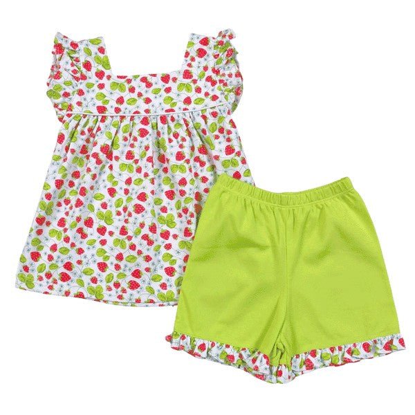 Baby Loren Strawberry Short Set - ShopThatStore.com