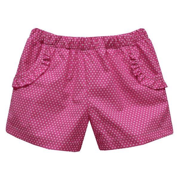 Vive La Fete Hot Pink Dot Shorts - ShopThatStore.com