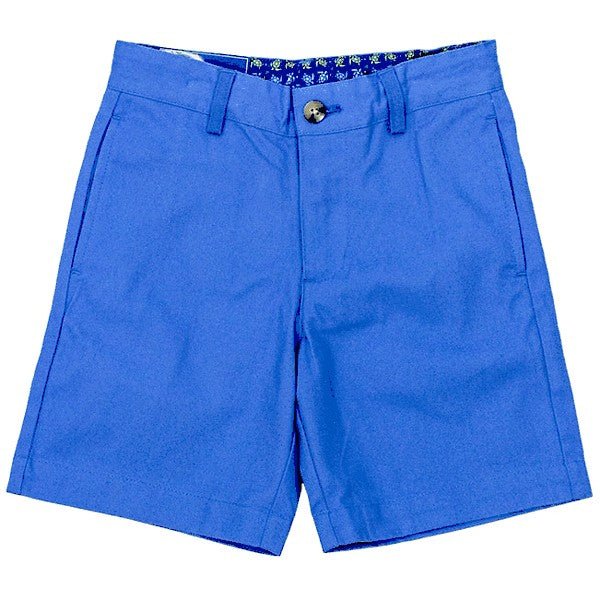 J Bailey Cadet Blue Boys Shorts shopthatstore.com, front