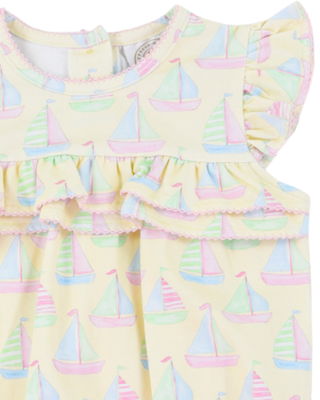 Seas the Day Rosalie Ruffle Romper