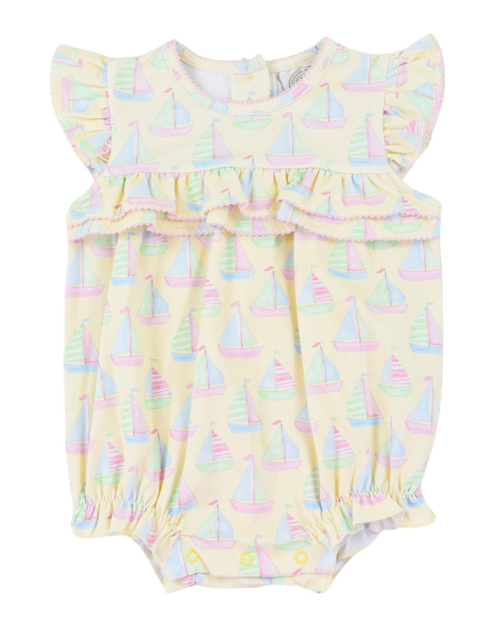 Seas the Day Rosalie Ruffle Romper
