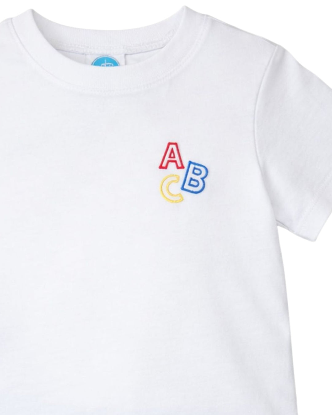 ABC Blue Gingham Boys Short Set *Pre-Order