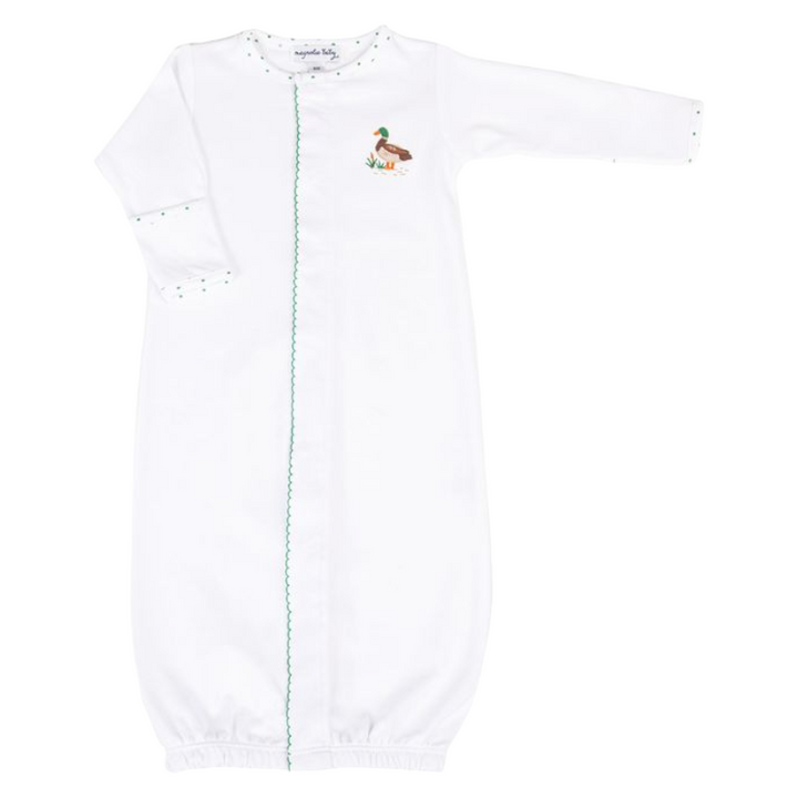 Mallard Pond Embroidered Boy Converter, front