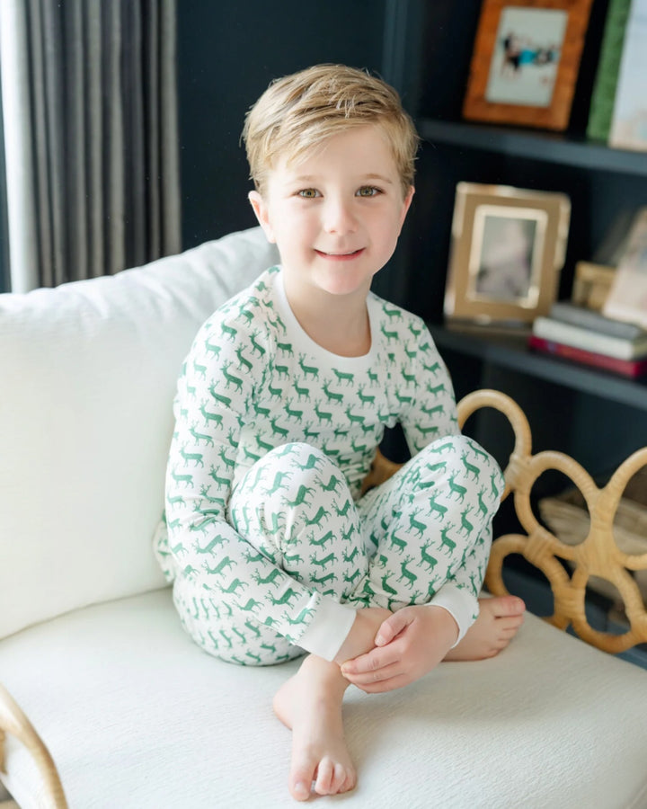 Grayson Boys' Pajama Pant Set - Woodland Deer