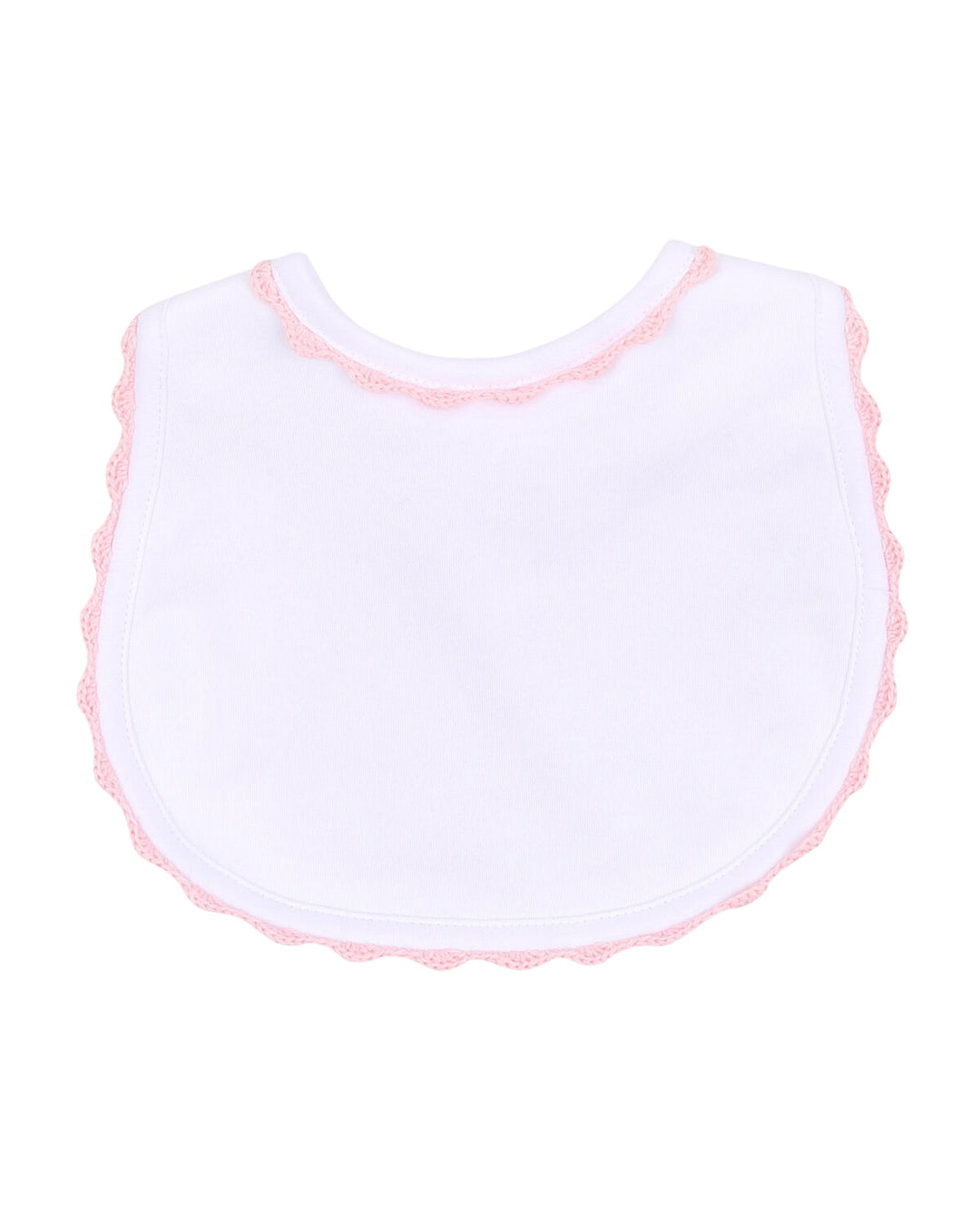 Baby Joy Crochet Trim Bibs