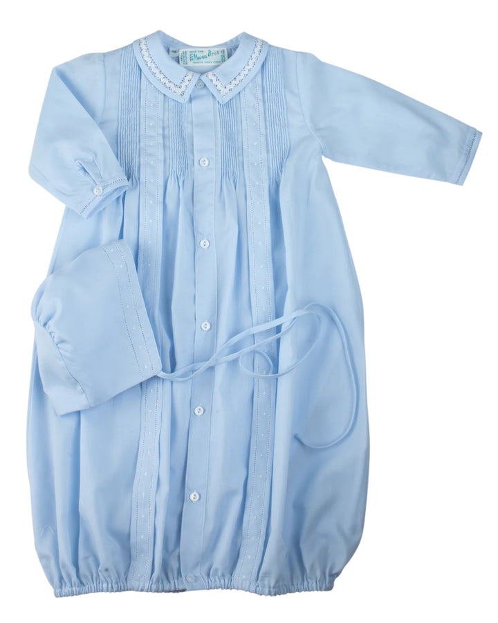 Boys Dot Blue Take Me Home Gown and Hat