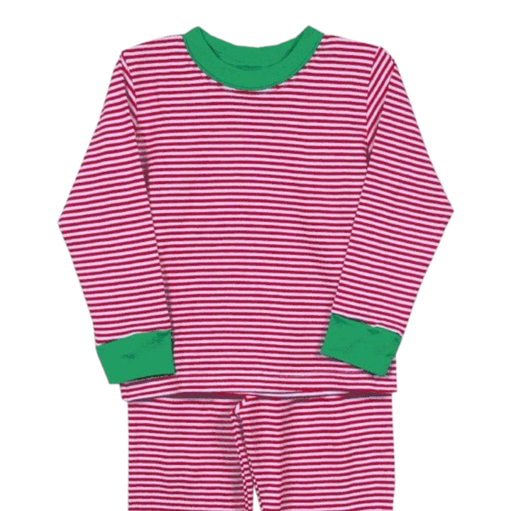 Squiggles Red & Green Pant Set ShopThatStore, close