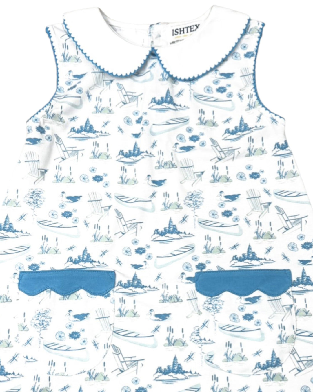 Lake Blue Girls Dress