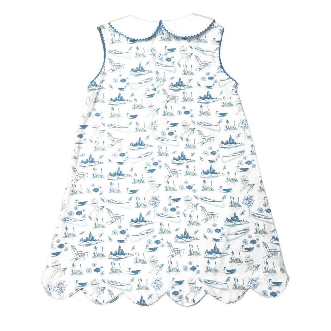 Lake Blue Girls Dress