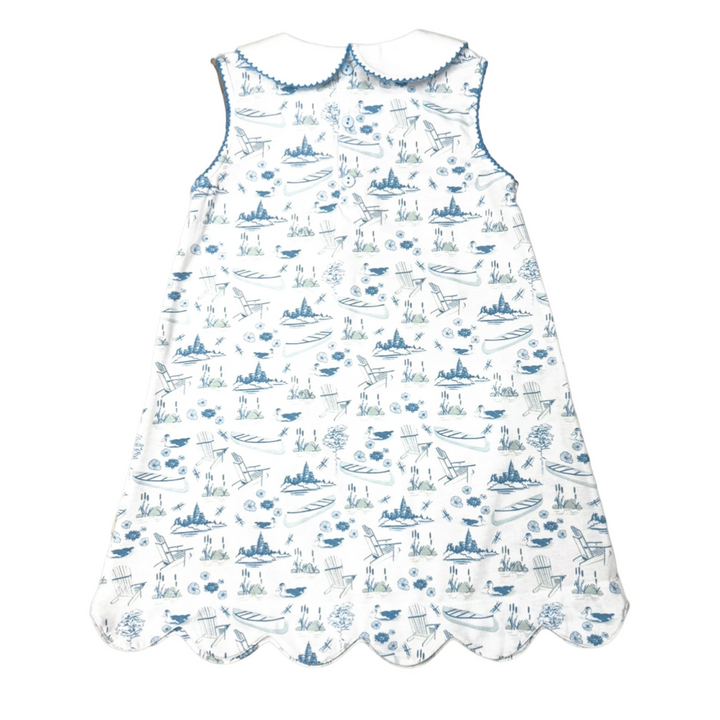 Lake Blue Girls Dress