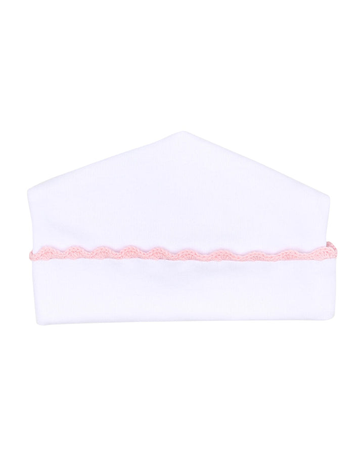 Baby Joy Blue Crochet Trim Hat
