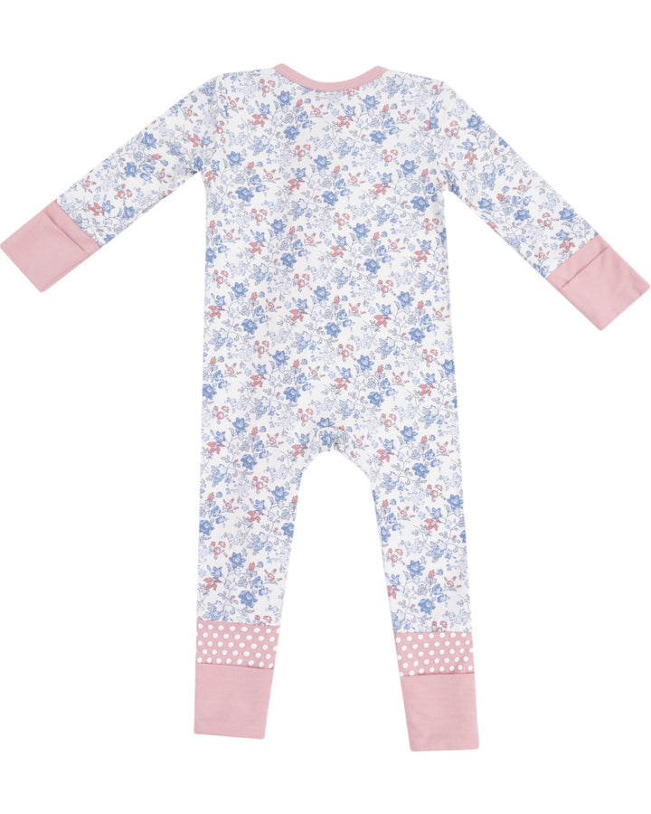 Country Girl Floral - 2 Way Zipper Romper