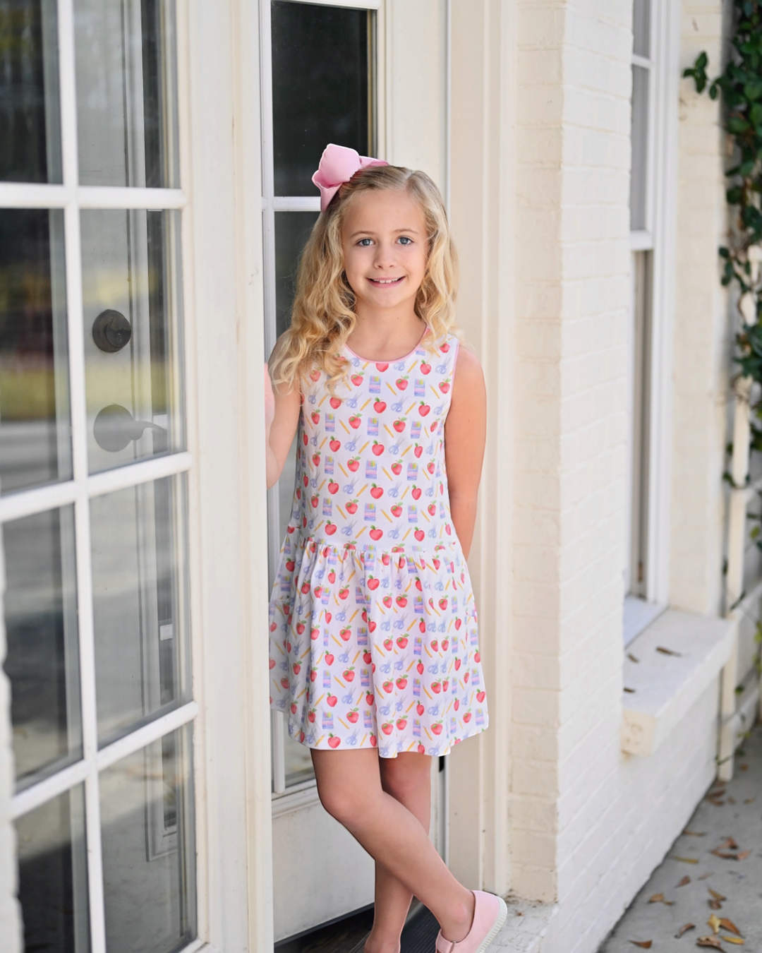 Wendy Knit Dropwaist Apple Dress - 7 Wendy Knit Dropwaist Apple Dress - 7