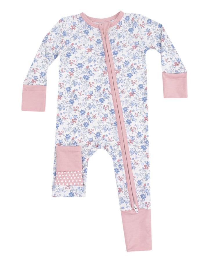 Country Girl Floral - 2 Way Zipper Romper