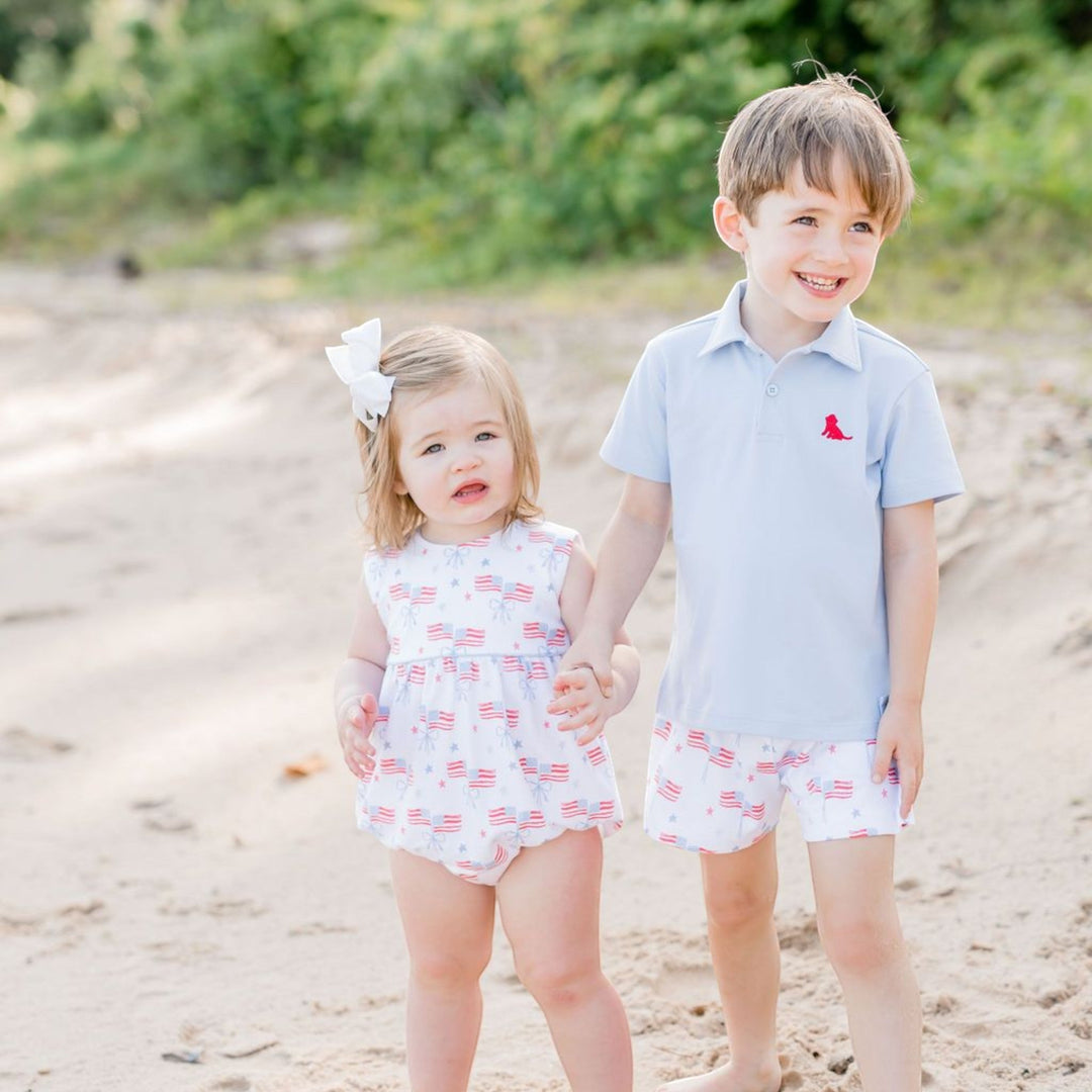 Conrad Shorts Red &amp; Blue Our Country