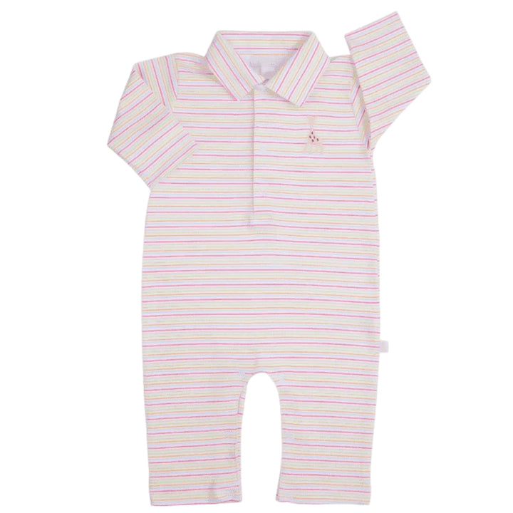 Kissy Kissy Party Time Sophie Playsuit Boy, front
