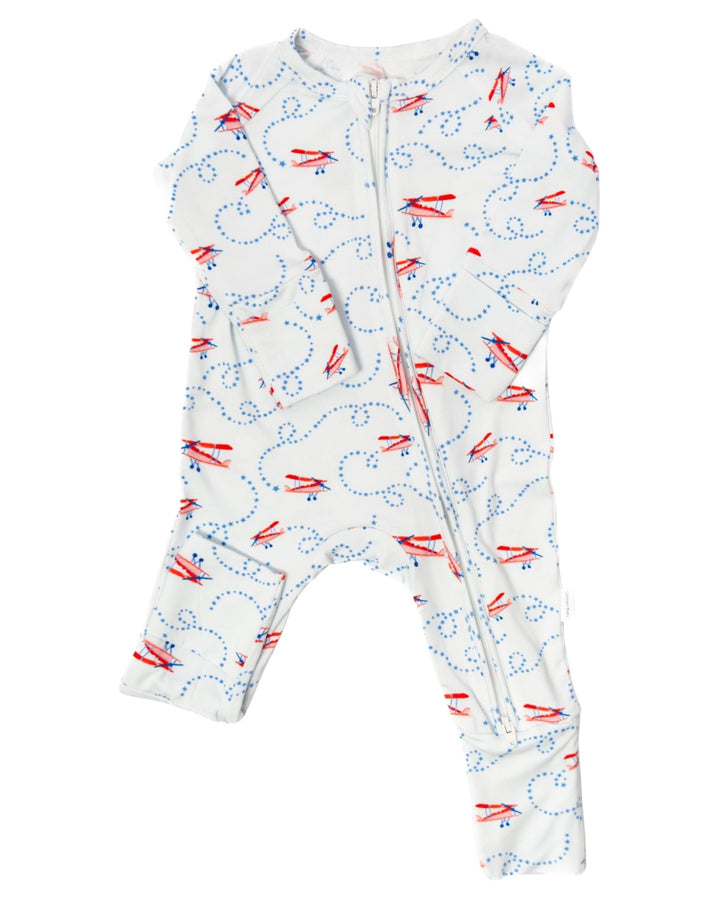 Airplanes Boys Sleep Romper