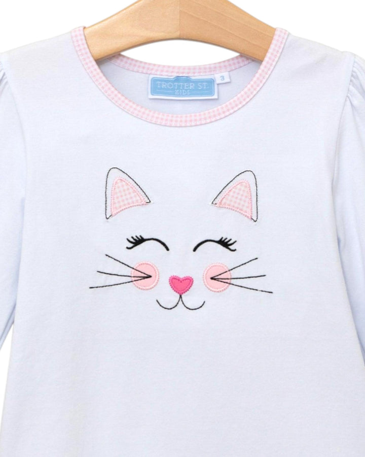 Kitten Pink Girls Pant Set