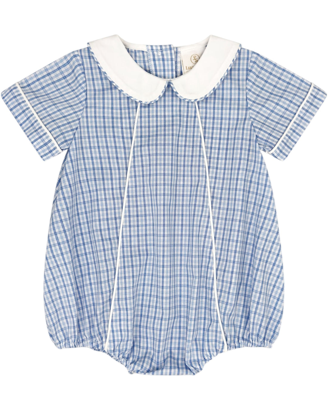 Adams Boy's Bubble in Billings Blue Plaid, Shop That Store, front