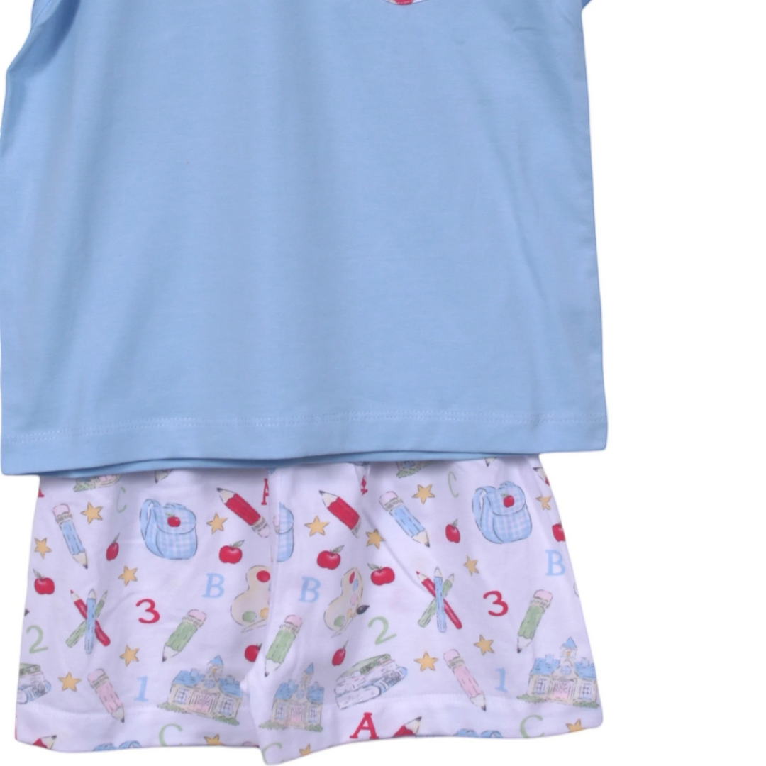 Apple A Day Boys Blue Short Set, That Store, shorts