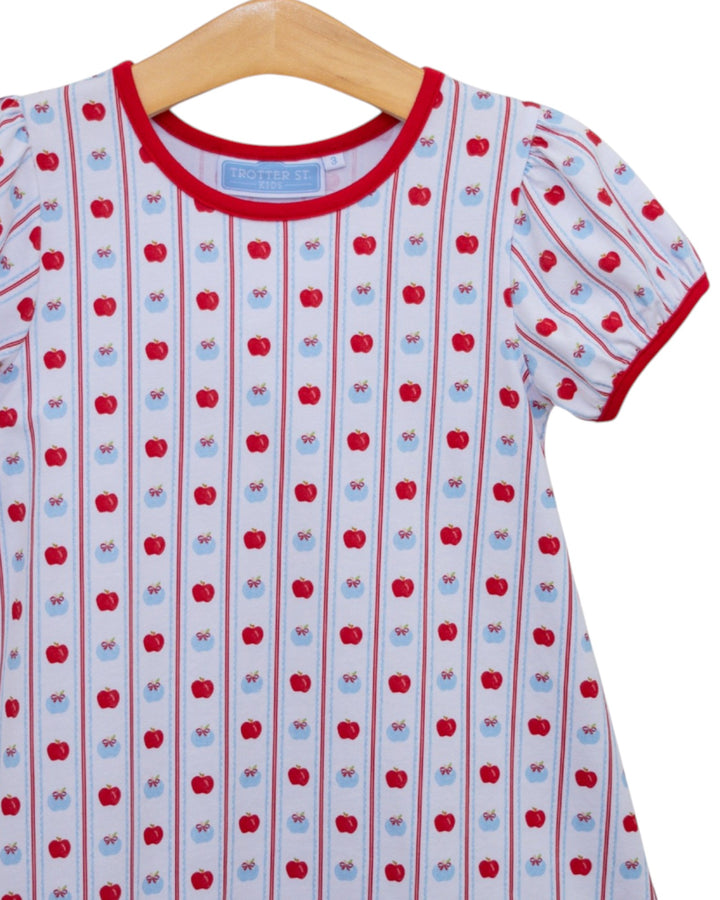 Apple Print Dress *Pre-Order