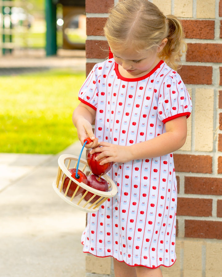 Apple Print Dress *Pre-Order